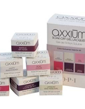 OPI AXXIUM, SOAK-OFF COLOR EXCLUSIVES ADD-ON KIT