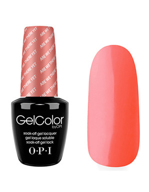 OPI GELCOLOR, ЦВЕТ ARE WE THERE YET? T23
