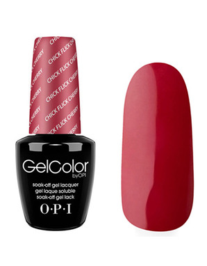 OPI GELCOLOR, ЦВЕТ CHICK FLICK CHERRY