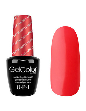 OPI GELCOLOR, ЦВЕТ I EAT MAINELY LOBSTER T30