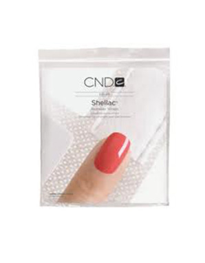 SHELLAC CND REMOVER WRAPS 100 ШТУК