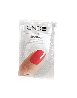 SHELLAC CND REMOVER WRAPS 10 ШТУК